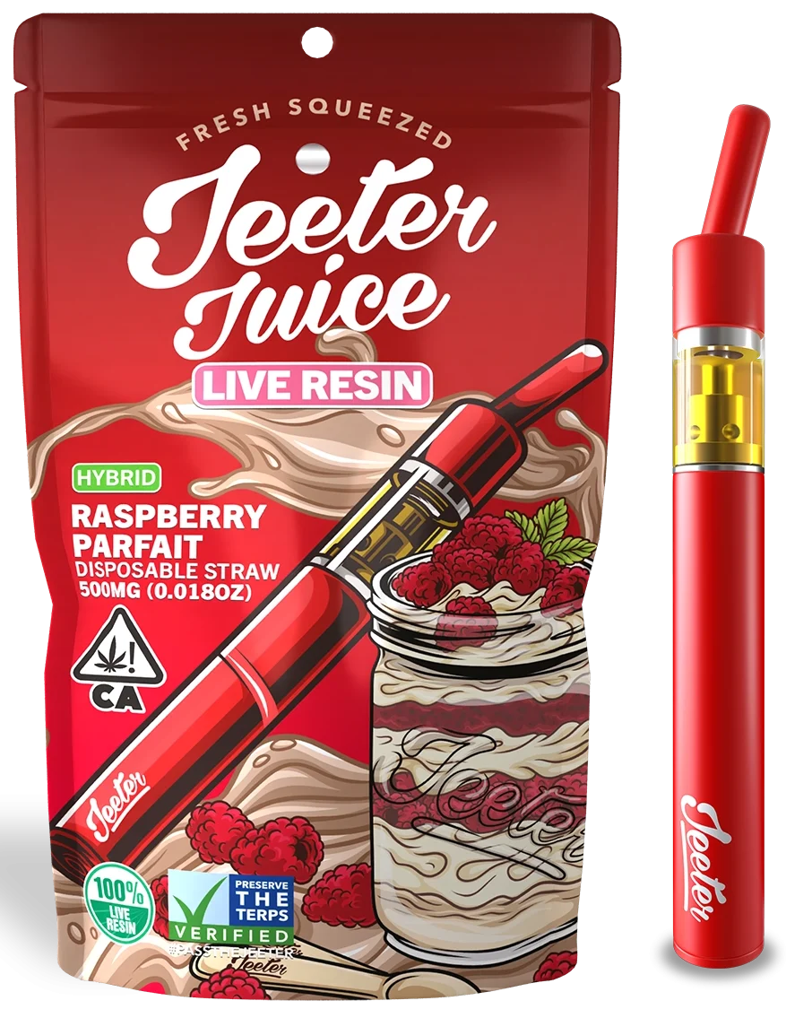 Jeeter Juice Raspberry Parfait