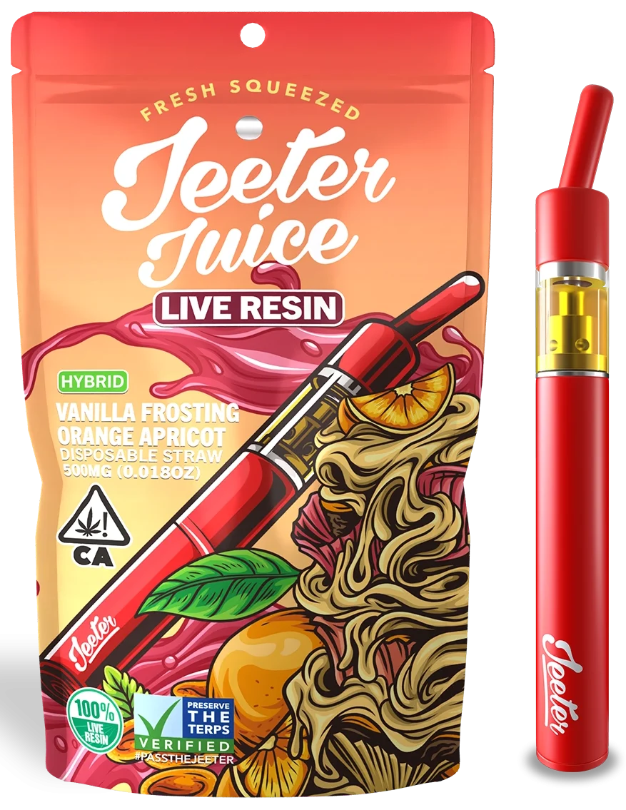 Jeeter Juice Vanilla Frosting Orange Apricot